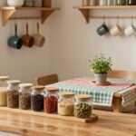 How to organize a small kitchen on a budget